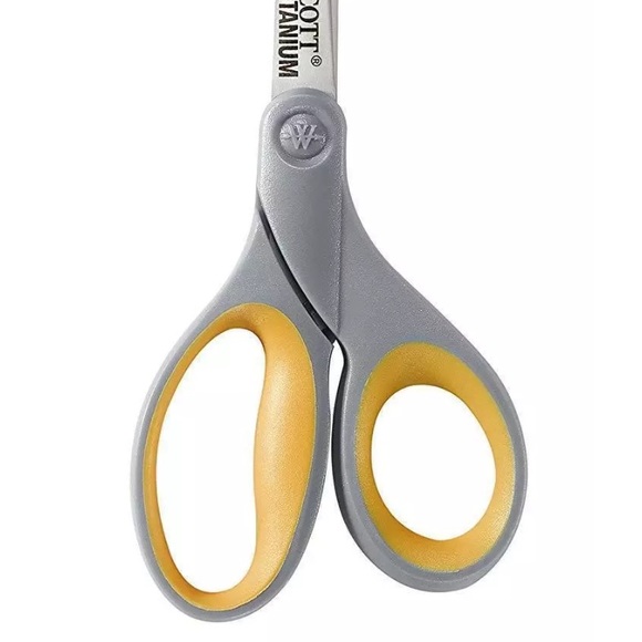 Wescott Double Pack Titanium Heavy Scissors NIP - Picture 2 of 6